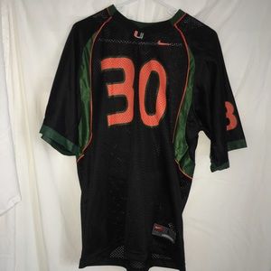 Nike University of Miami Football Jersey